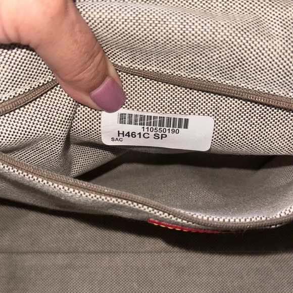 Dooney and Bourke light green canvas signature shoulder bag - Picture 6 of 6